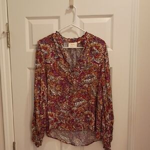 Ladies Maeve Multicolor Floral Blouse